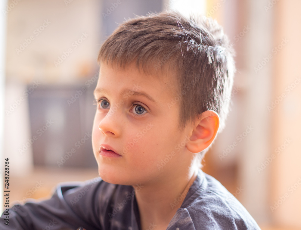Portrait of small boy Portrait of small boy