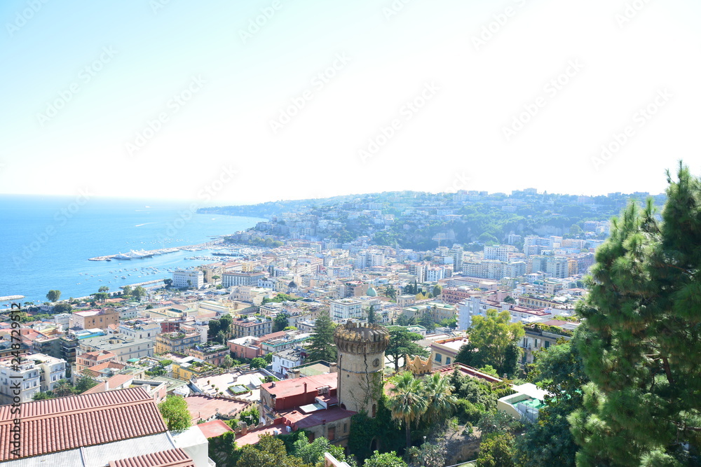 view of Napoli Italy