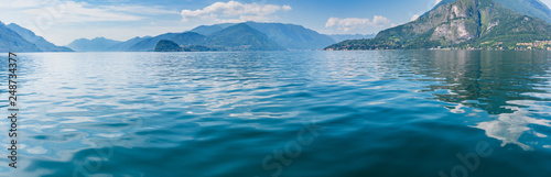 Lake Como (Italy) view from ship