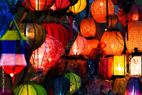Colorful decoration chinese style lamp