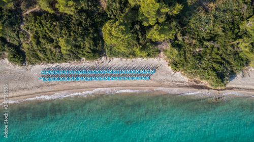 Kriopigi beach. Kassandra of Halkidiki peninsula, Greece