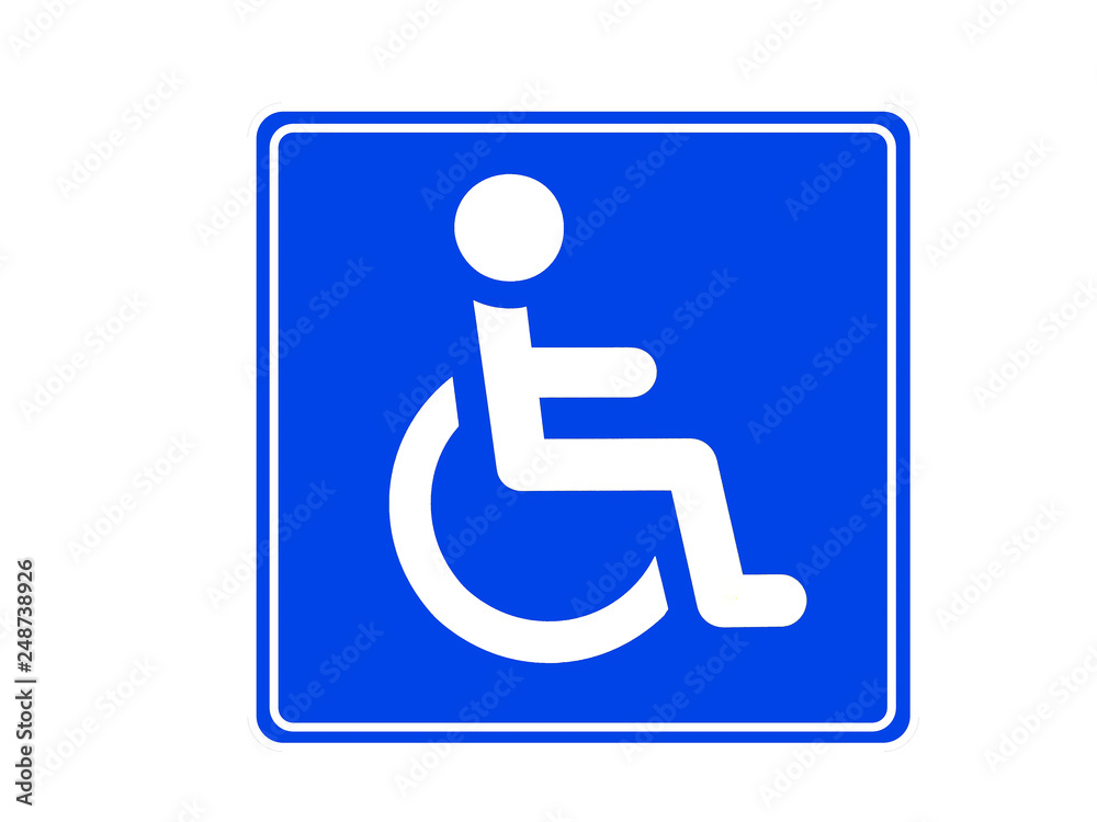 Disabled Handicap Icon . Invalid symbol Disabled Handicap Icon . Invalid symbol