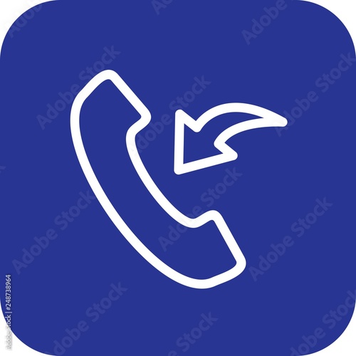 Incomming Call Vector Icon