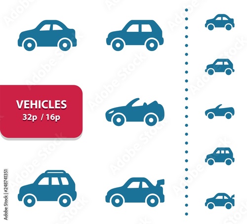 Vehicles Icons