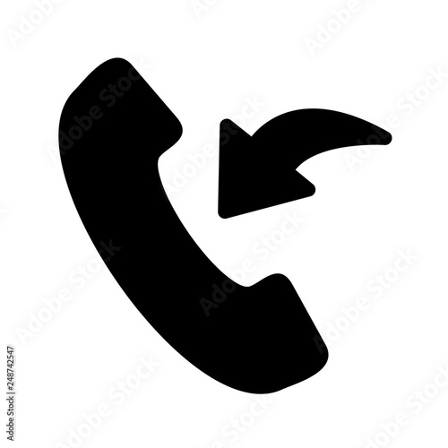 Incomming Call Vector Icon