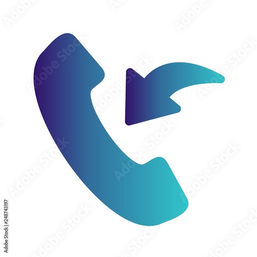 Incomming Call Vector Icon