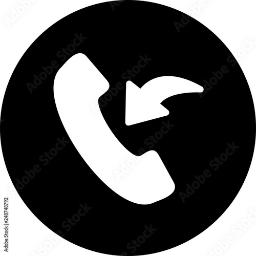 Incomming Call Vector Icon