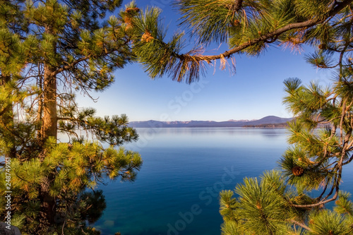 Scenic view Lake Tahoe
