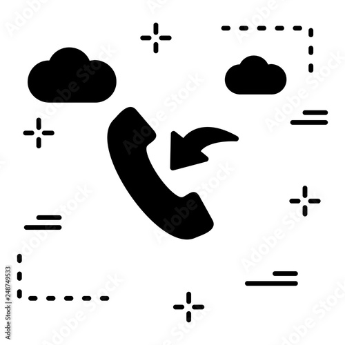 Incomming Call Vector Icon
