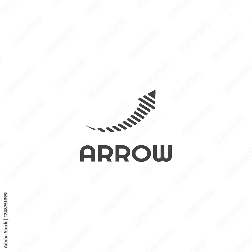 arrow logo template