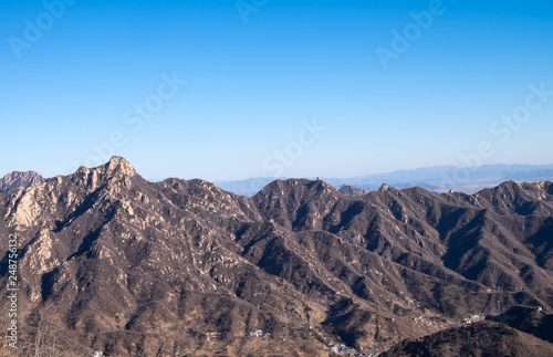 View from the great wall, At the winter time and don’t have leaf.