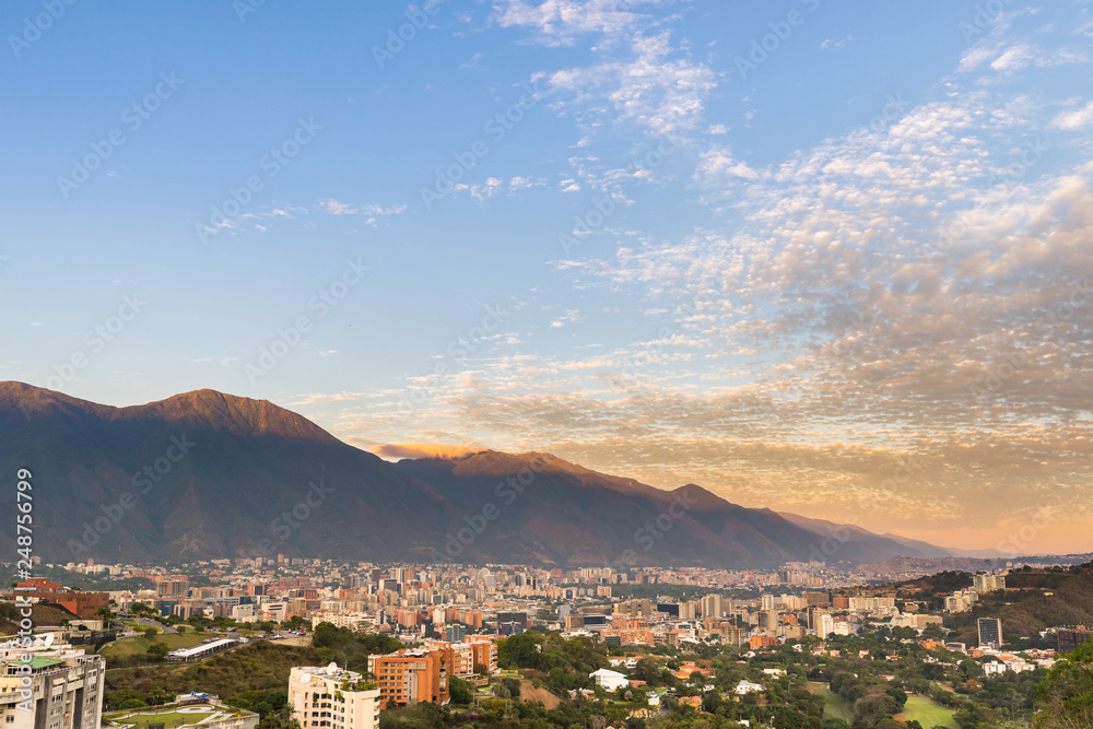 Spectacular View of Avila Mountain in Venezuela