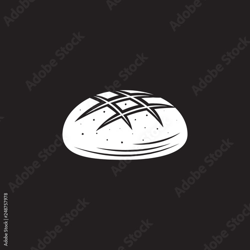 Bread icon. Simple element illustration. Bread symbol design template. Can be used for web and mobile