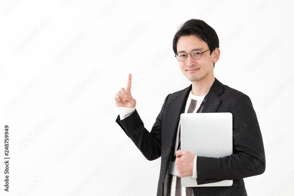 portrait of asian businessman isolated on white background portrait of asian businessman isolated on white background
