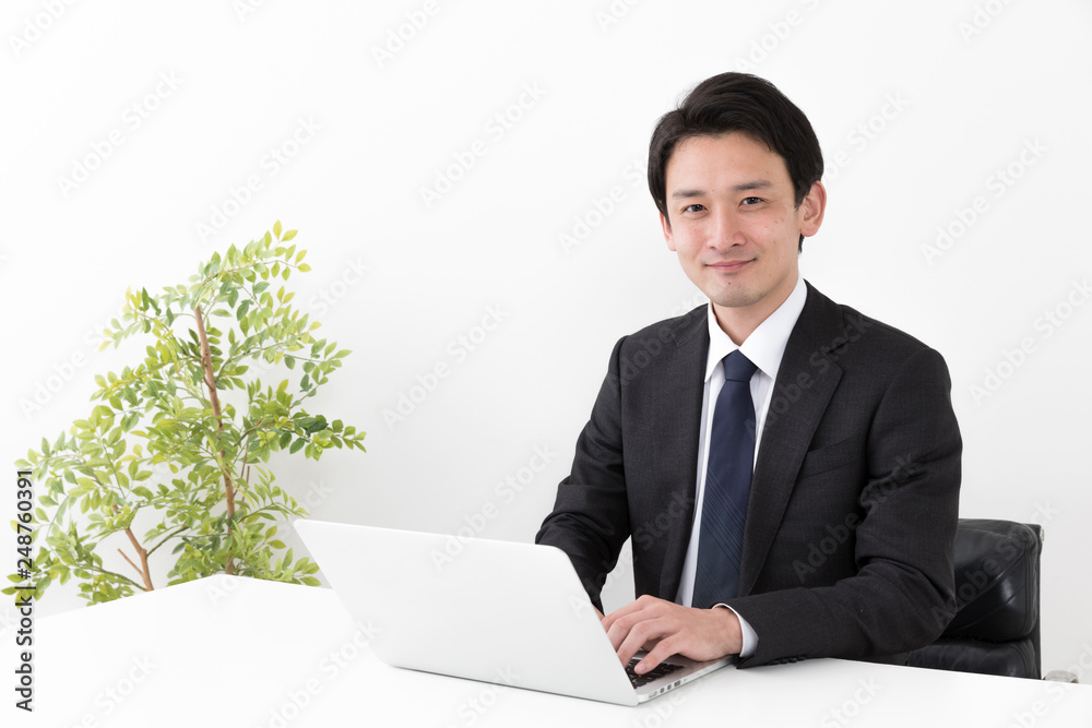 portrait of asian businessman isolated on white background portrait of asian businessman isolated on white background