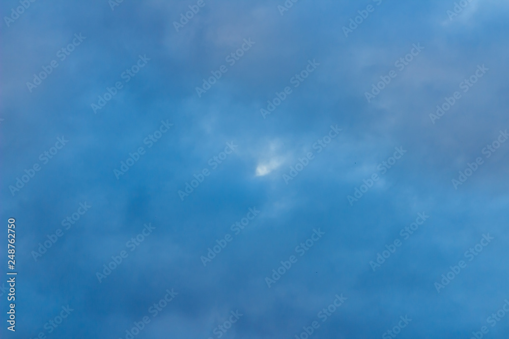 Beautiful Blue sky with blue clouds background Beautiful Blue sky with blue clouds background