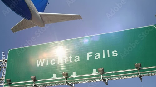 Airplane Take off Wichita Falls photo