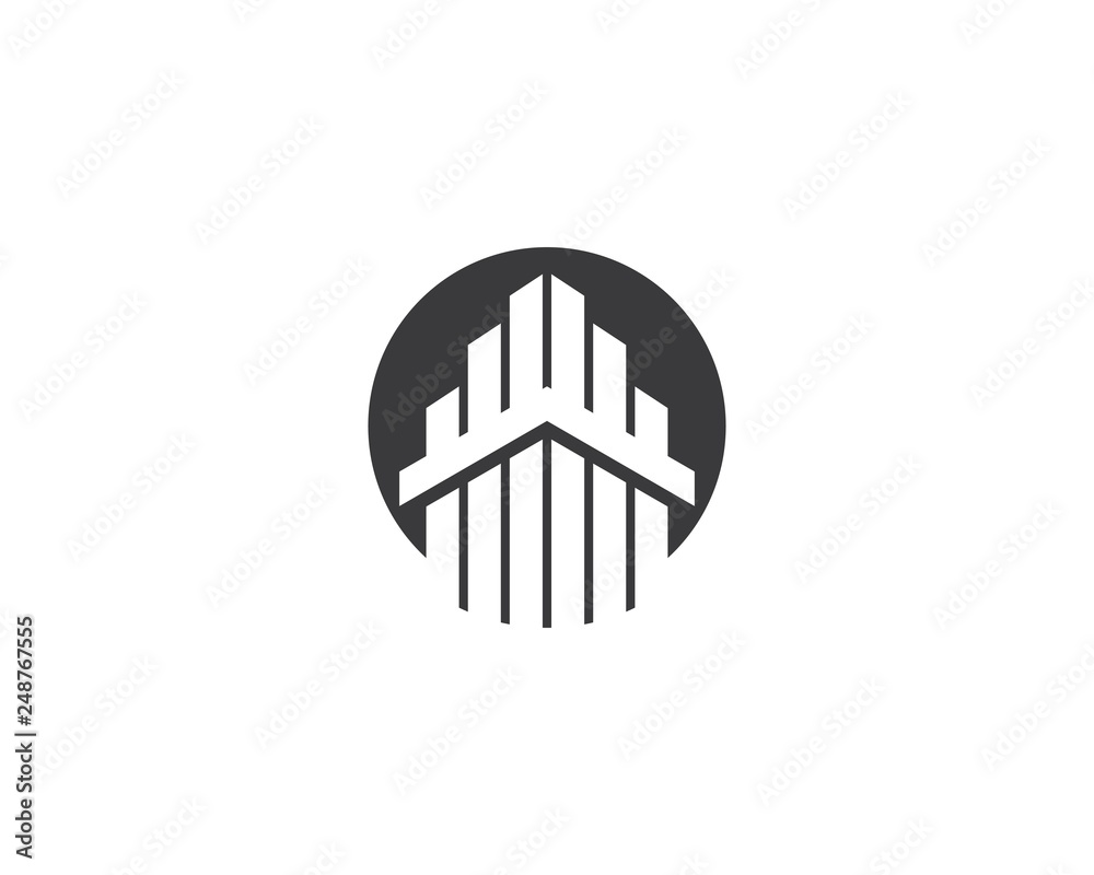 Real estate logo icon illustration Real estate logo icon illustration