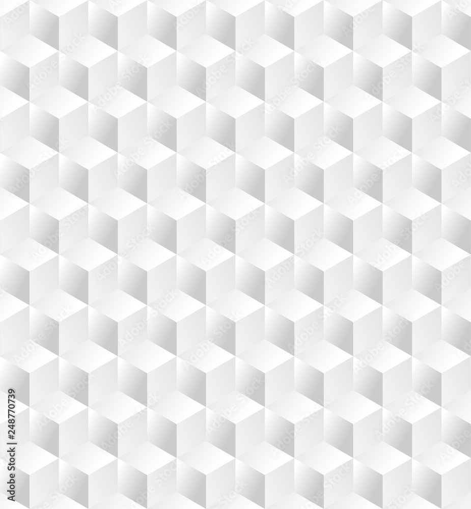 Vector 3D Geometric Square metallic Background