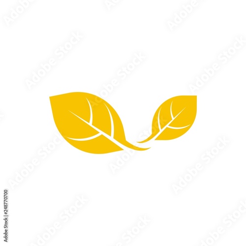 Go green illustration icon
