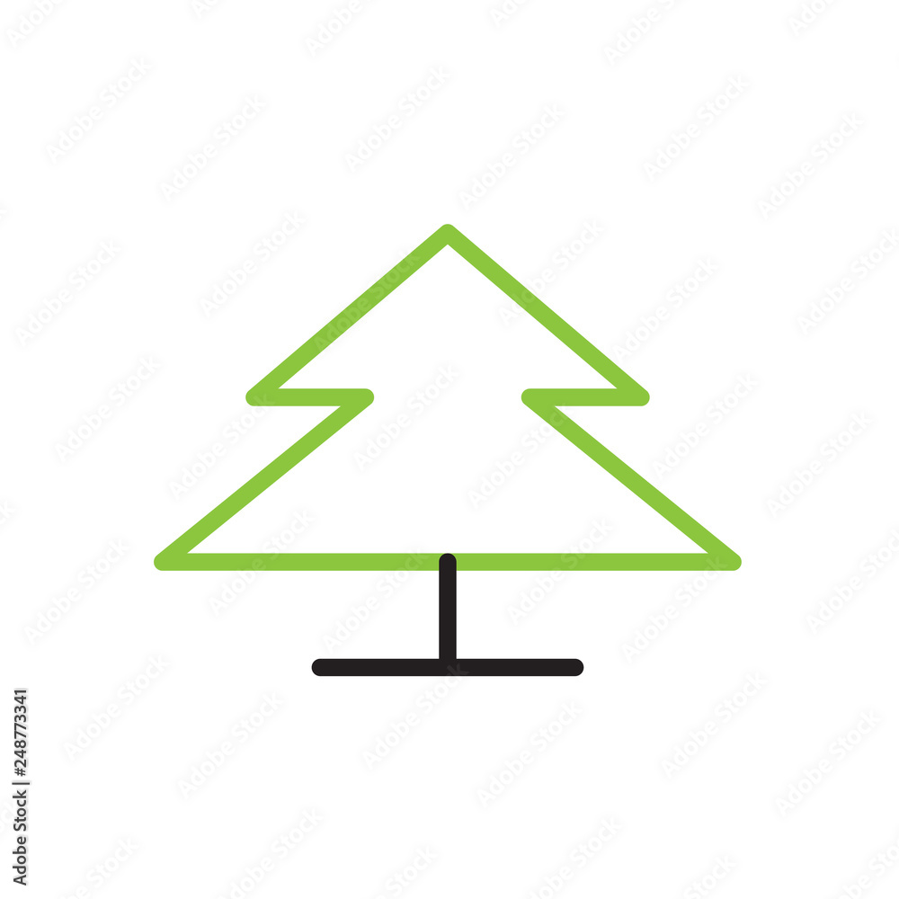 Tree icon Vector illustration, EPS10. Tree icon Vector illustration, EPS10.