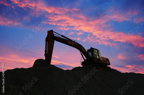 Business construction. construction site area.