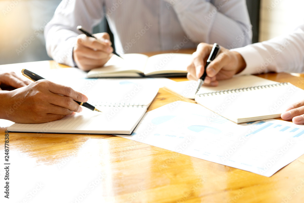 business businessman in meeting analyses chart business businessman in meeting analyses chart