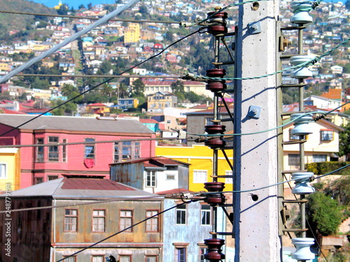Valparaiso. Colorful city of Chile © VEOy.com