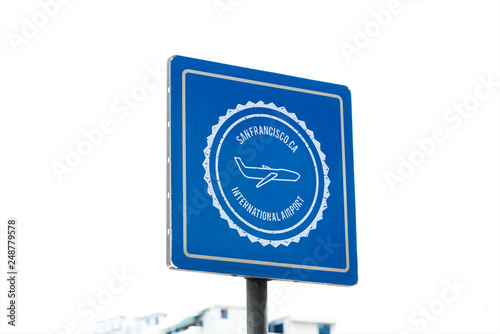 Photography Airport direction signage