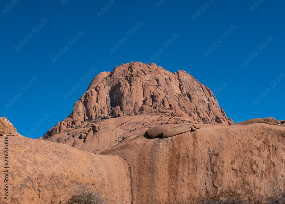 Fototapeta premium Spitzkoppe rock formations in Namibia