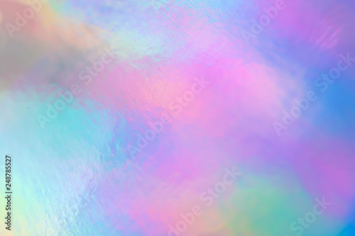 a colorful hologram paper