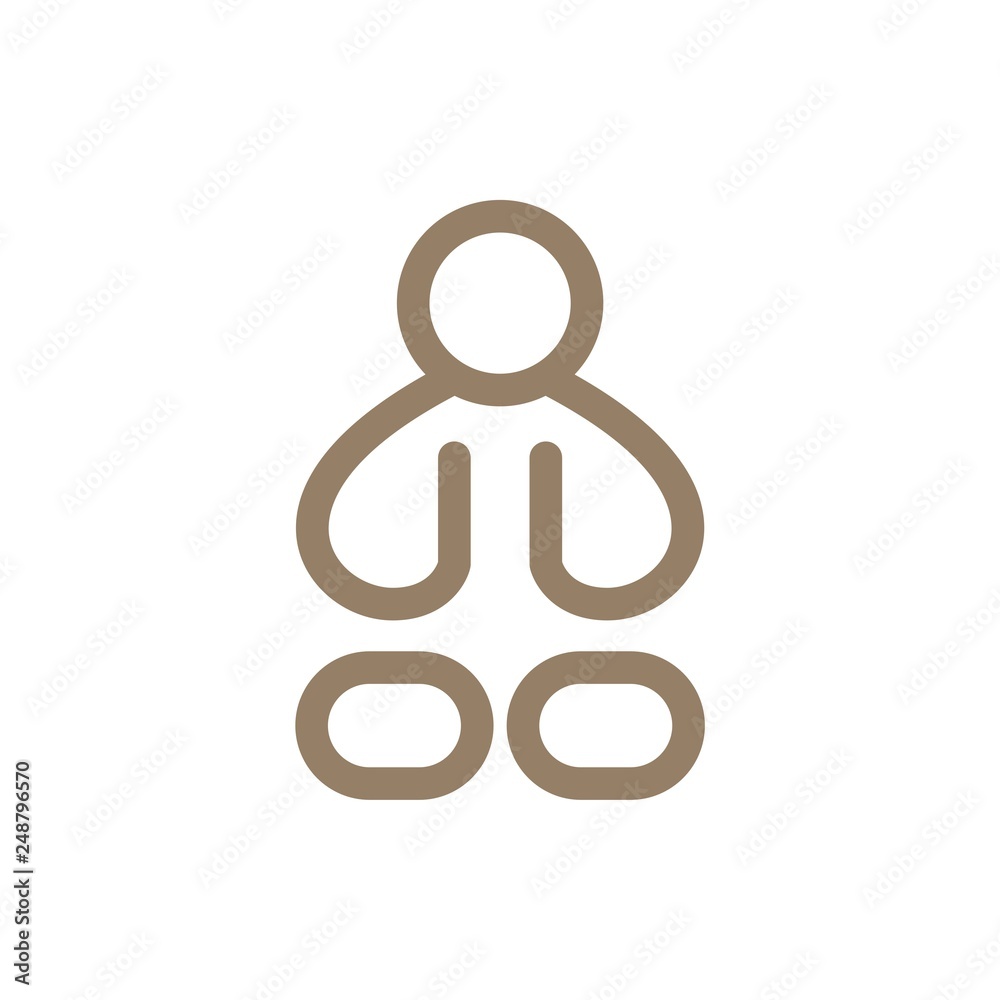 Meditation yoga pose Meditation yoga pose