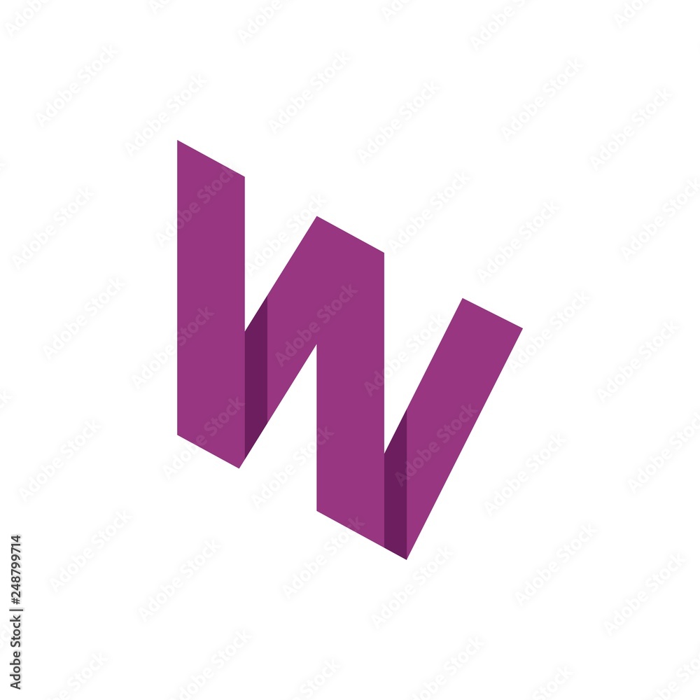 Letter W Letter W