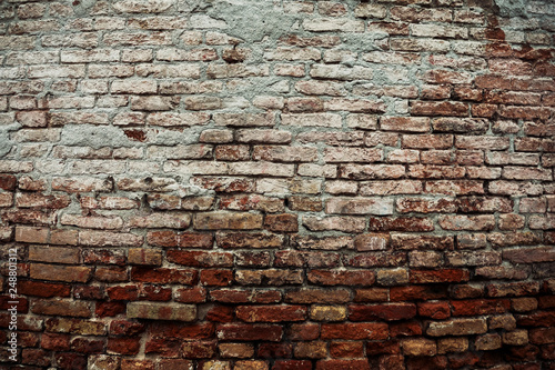 Old brick wall textures and backgrounds