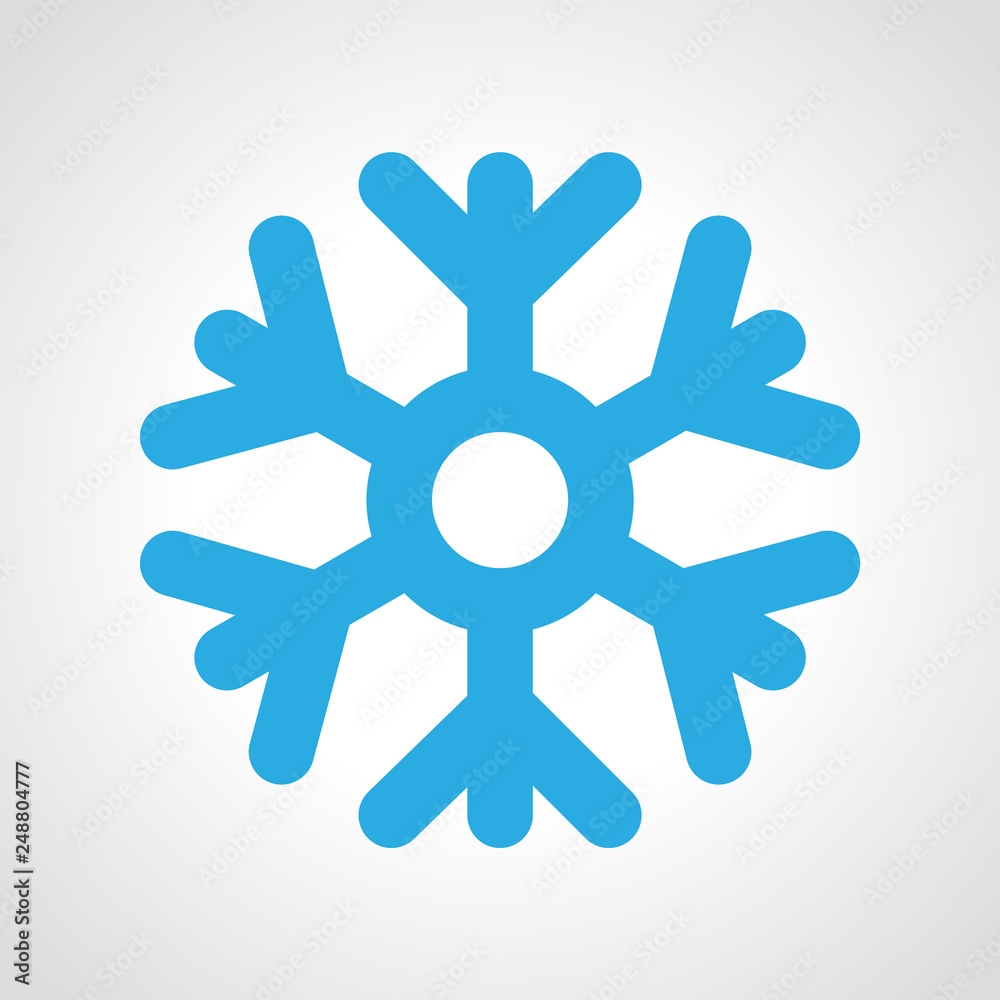 Snowflake weather Icon. Snowflake weather Icon.
