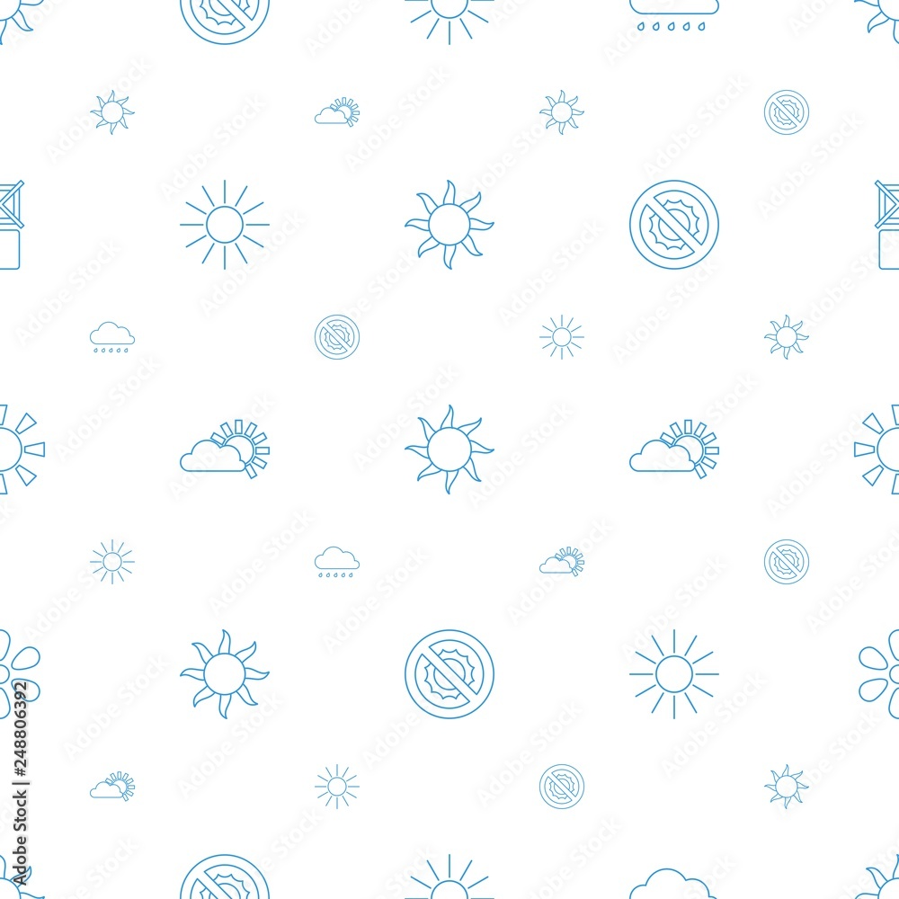 sunlight icons pattern seamless white background sunlight icons pattern seamless white background