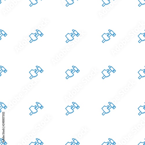 hummer icon pattern seamless white background