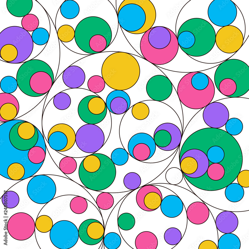 Fantasy ornamental pattern.