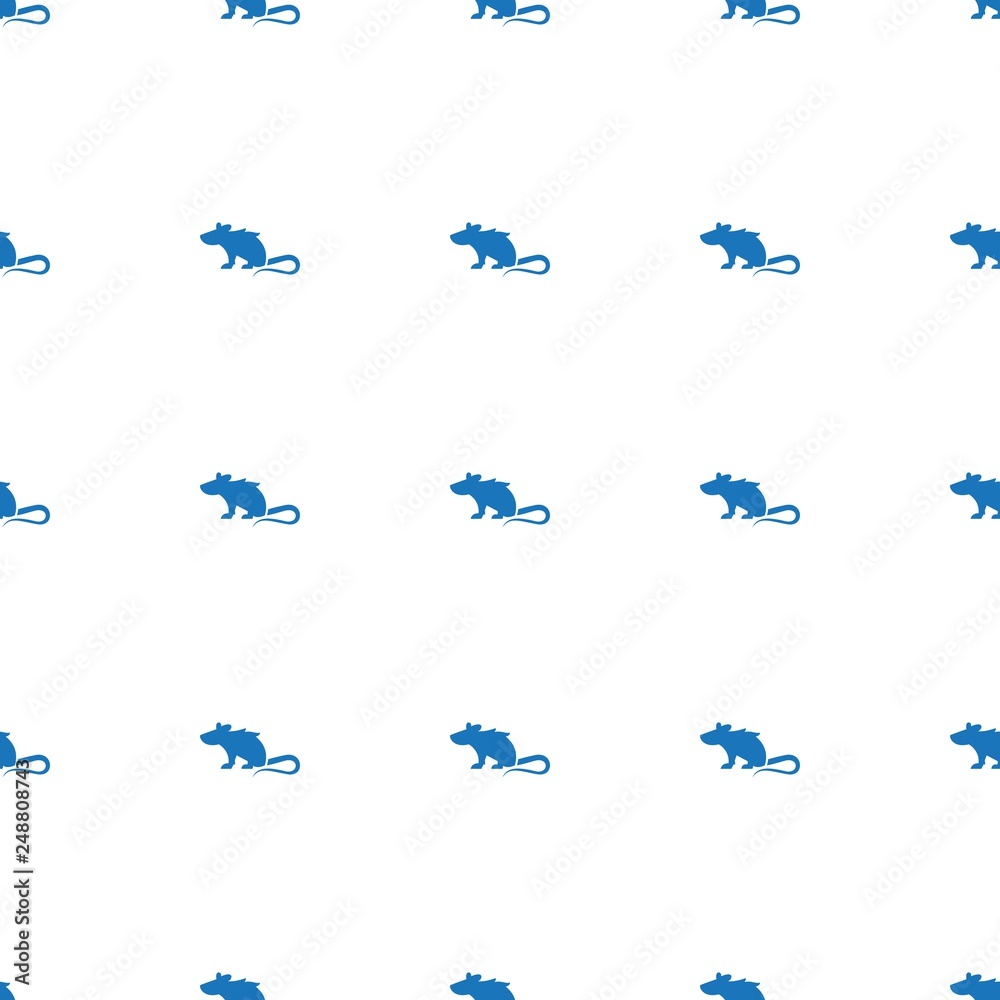 Obraz premium mouse icon pattern seamless white background
