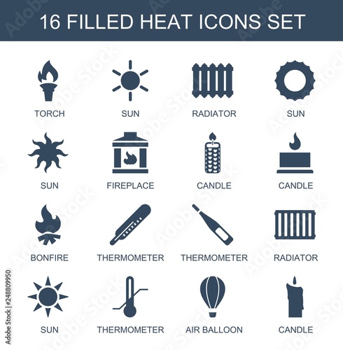 heat icons