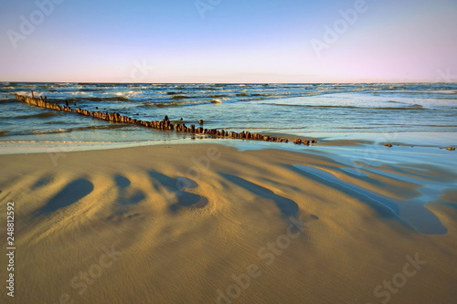 piękna plaża, Morze Bałtyckie