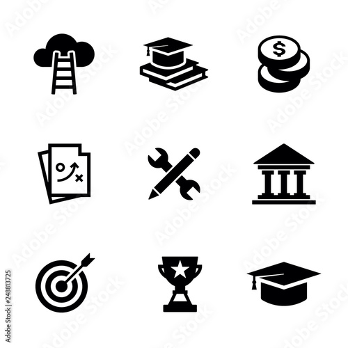 SCHOLARSHIP ICON SET