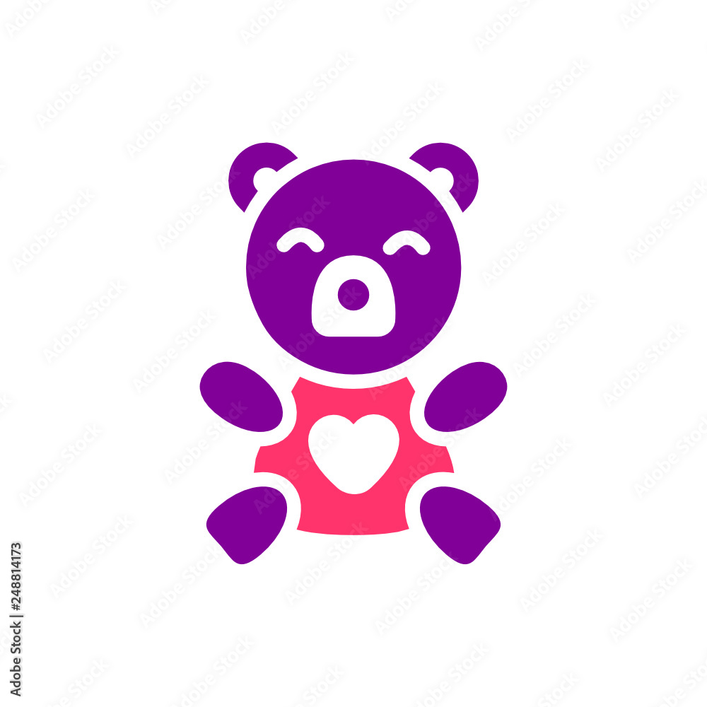 Obraz premium bear icon