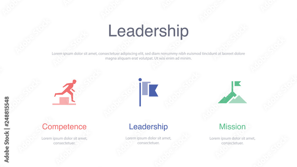LEADERSHIP BANNER CONCEPT LEADERSHIP BANNER CONCEPT