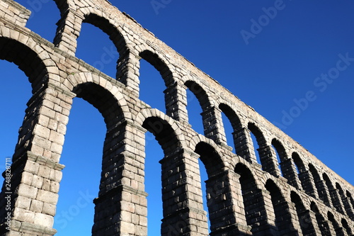 Roman Aqueduct Segovia Spain