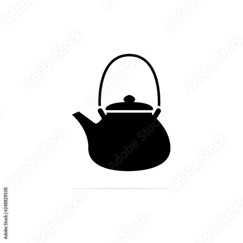 Kettle icon, vector concept illustration for design.