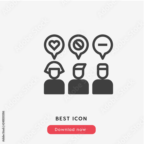 feedback icon vector