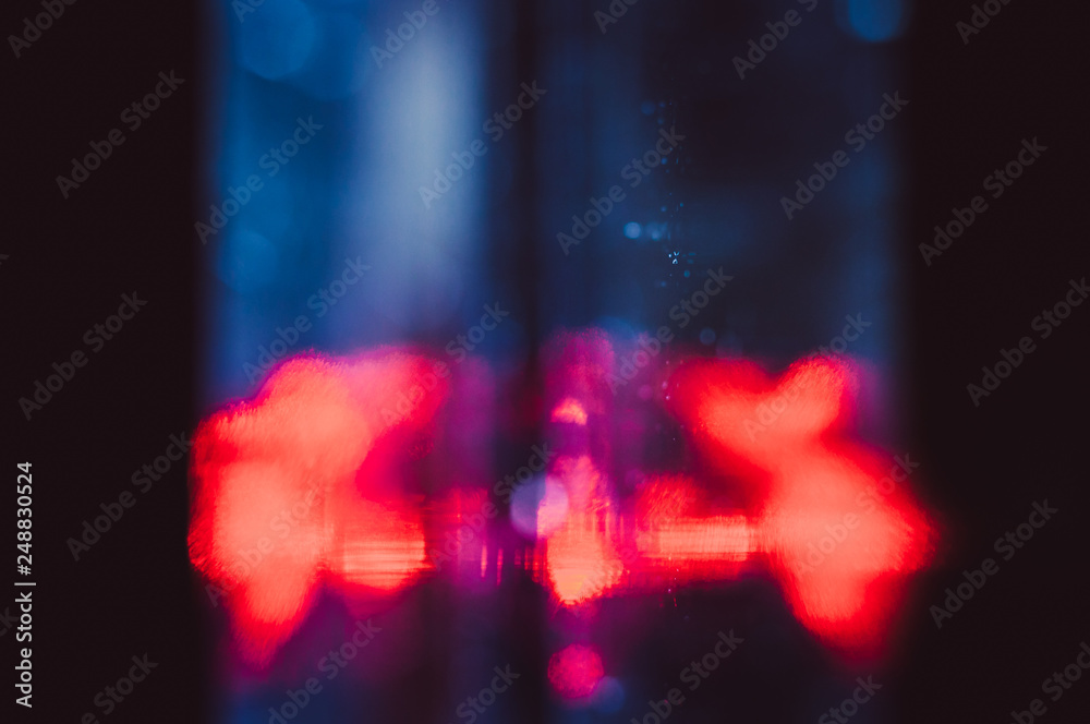 Prisma Laser Sci-fi Hintergrund