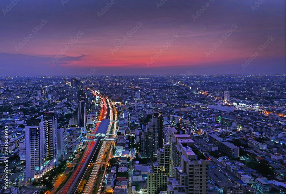 Above bangkok