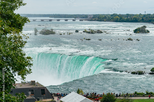 Close up of the beautiful Horseshoe Fall photo